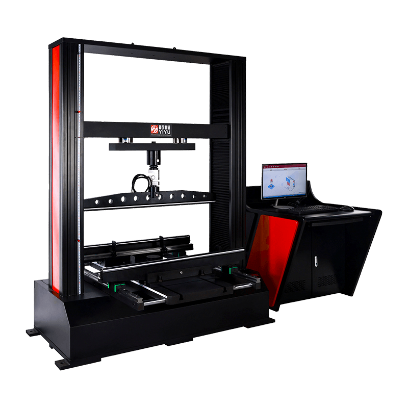 WDW ซีรี่ส์ประตูแบบเสาคู่ประเภทสกรูคู่ไมโครคอมพิวเตอร์ควบคุมเครื่องทดสอบการบีบอัดและแรงดัดงอแบบมัลติฟังก์ชั่น